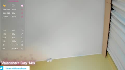 Zlata  Mon Tue Thu Fri Sun Sa GMT 3 0000pm - 0600pm  online show from February 13, 8:45 pm