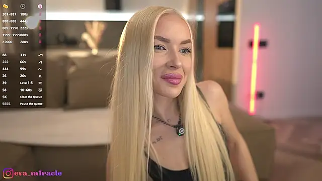 eva m1racle  online show from April 2, 8:06 pm