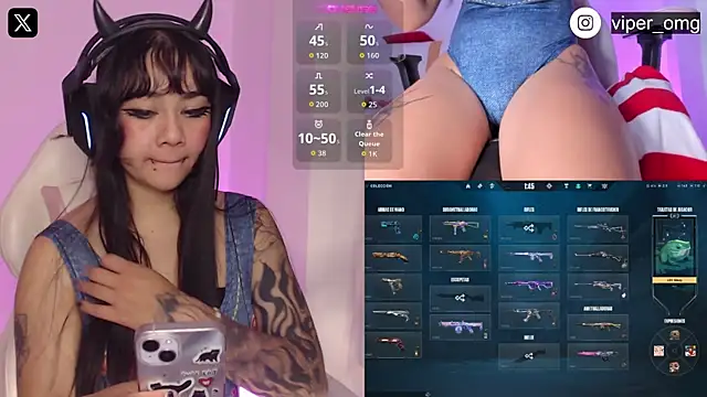 viper777  online show from October 19, 12:01 am