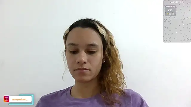 SamanthaWatson online show from November 1, 11:20 pm