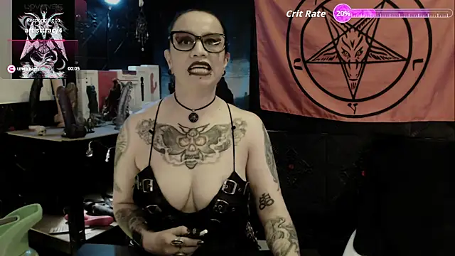 Evil Queen 666 online show from January 17, 8:33 am