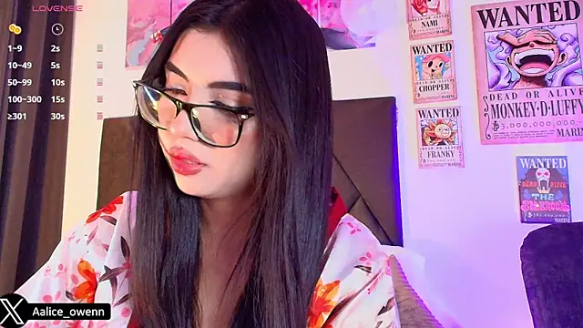 Aliceowenn online show from February 21, 9:59 pm