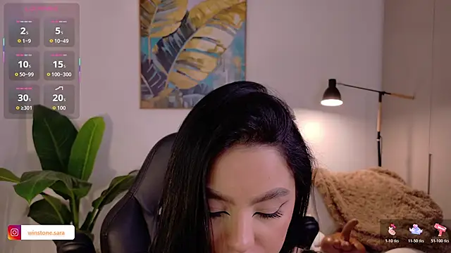 sarawinstone online show from January 13, 1:22 am