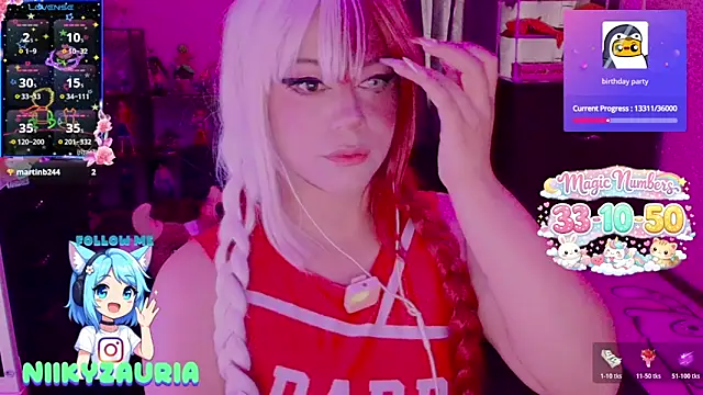  niiky online show from April 7, 11:12 am