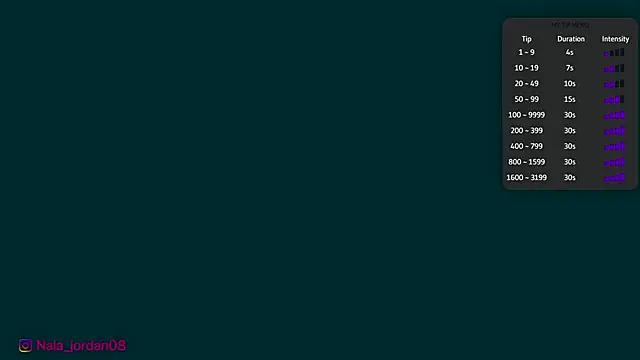 Nala j8 online show from March 26, 1:57 pm