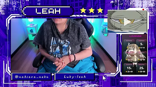 lucky-leah online show from February 21, 7:53 am