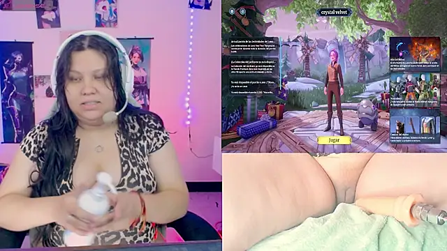 crystal7u7 online show from March 7, 1:56 am