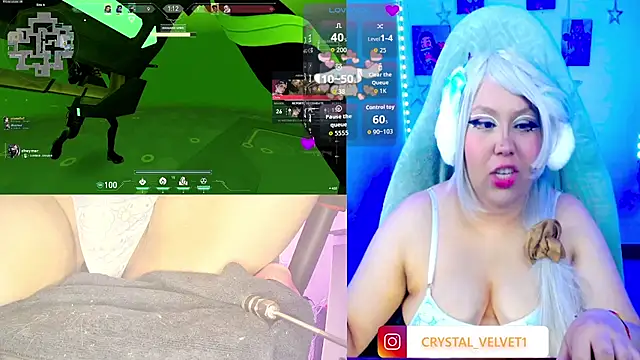 crystal7u7 online show from October 12, 8:44 pm