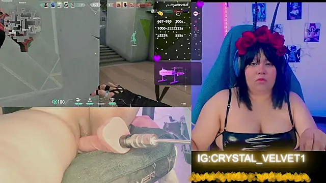 crystal7u7 online show from September 16, 8:50 pm