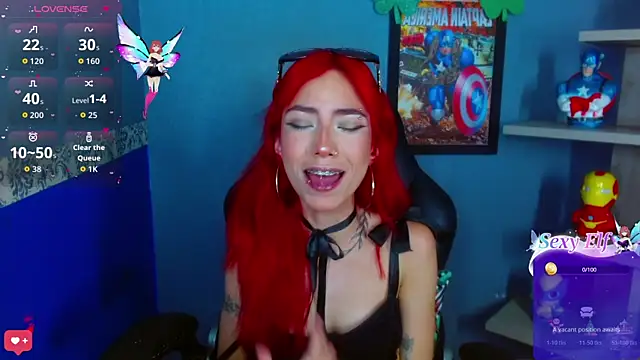 Erika Stevens online show from December 18, 7:51 pm