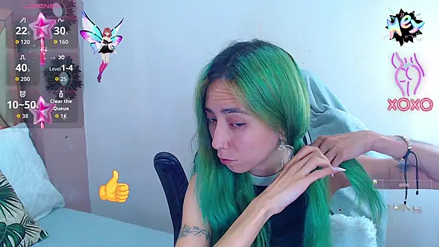 Erika Stevens online show from October 3, 8:36 pm