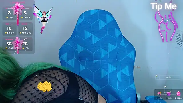 Erika Stevens online show from October 13, 4:09 pm