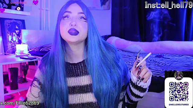 Kitty goth online show from October 13, 8:44 pm