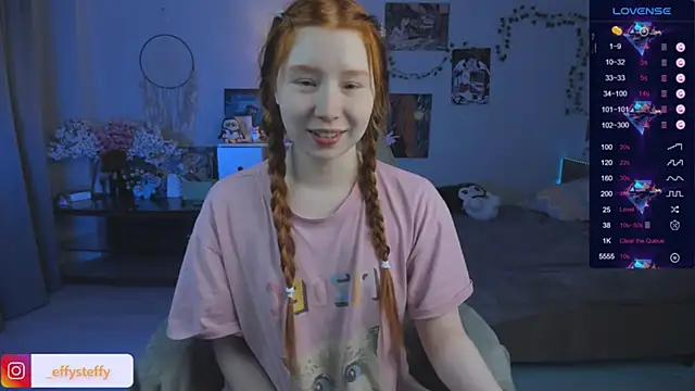 CallMeEffy1 online show from November 9, 6:15 pm