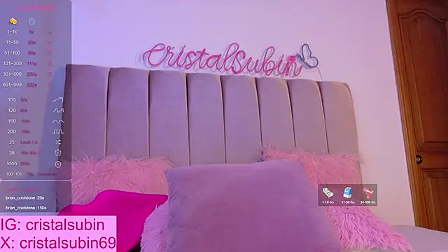 cristal subin69 online show from March 31, 7:03 pm