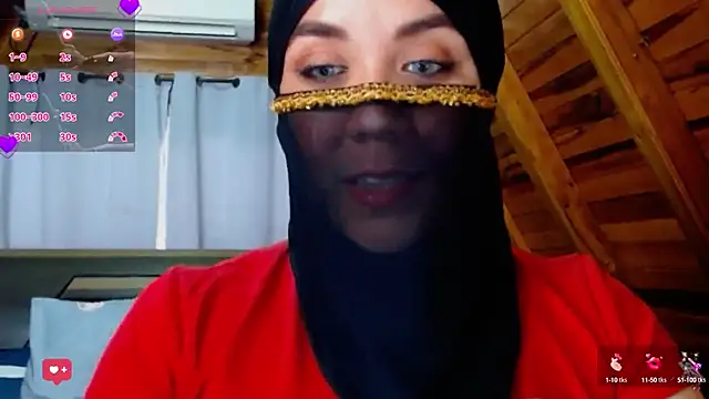 AmbarBurhan online show from October 8, 4:22 pm