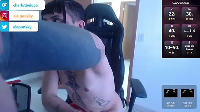 charlotbelucci  online show from October 6, 5:40 pm