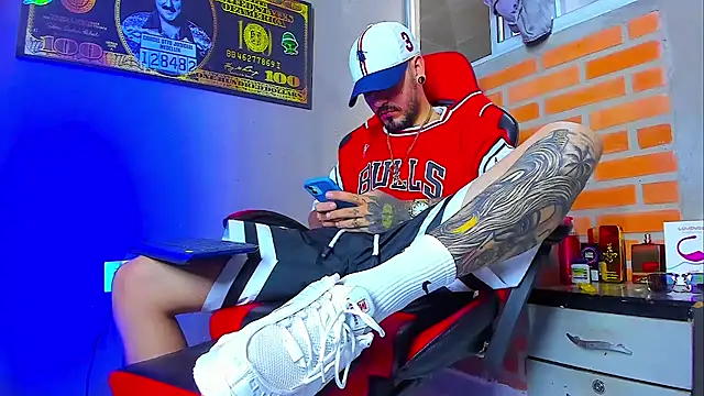 smoker445 online show from September 18, 9:02 pm