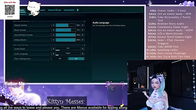 SassyKittyn online show from September 15, 4:43 am