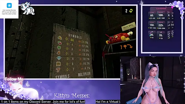 SassyKittyn online show from October 29, 5:45 am