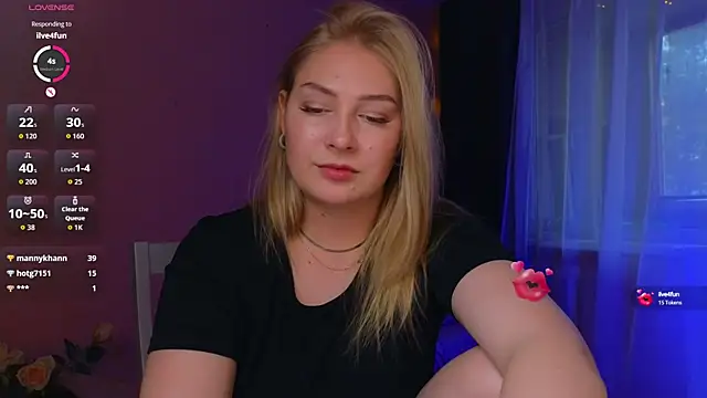 Catherine River online show from October 3, 2:16 am