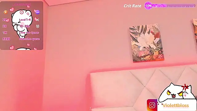 Violettbloss online show from September 24, 3:27 am