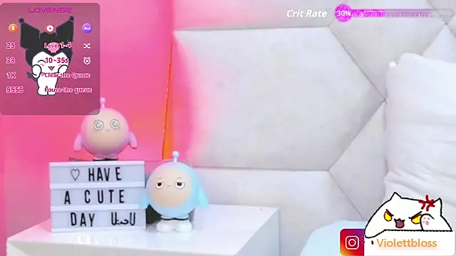 Violettbloss online show from October 8, 3:33 am