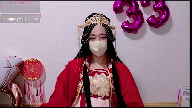 Rio chan  online show from April 11, 7:06 pm