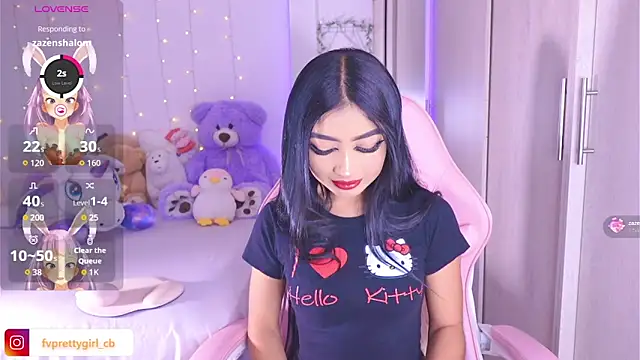 urfavprettygirl online show from April 9, 9:37 am