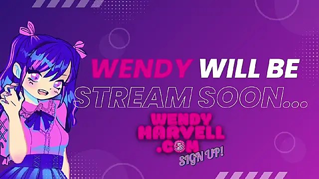 WendyMarvell Official online show from October 25, 6:59 pm