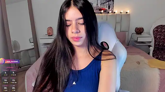 zoe turnner 18 online show from September 18, 11:31 am