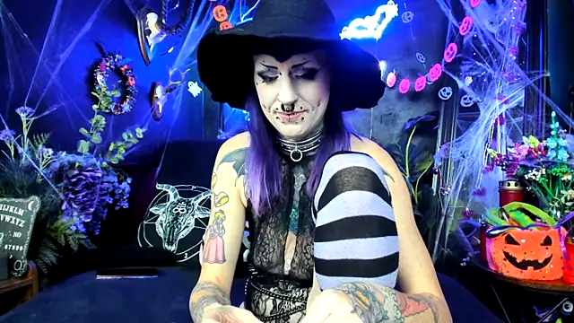 Purple Coffin666 online show from October 6, 6:23 pm