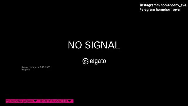 home horny eva online show from October 2, 8:03 pm