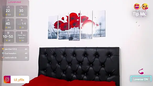 lily f00x online show from January 6, 5:38 pm