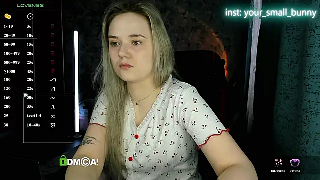 Your small bunny online show from March 6, 2:06 am