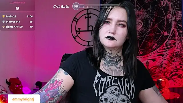 Emmybrightj  online show from February 19, 7:19 am