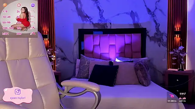 Jeen Taylor online show from February 19, 8:40 pm