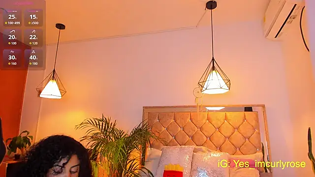 CurlyRose   online show from October 18, 9:49 pm