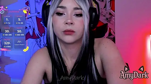  AmyDark online show from February 21, 9:59 pm
