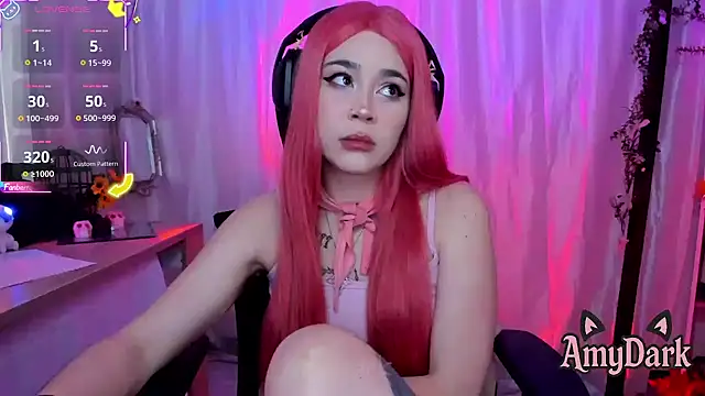  AmyDark online show from December 5, 1:45 pm