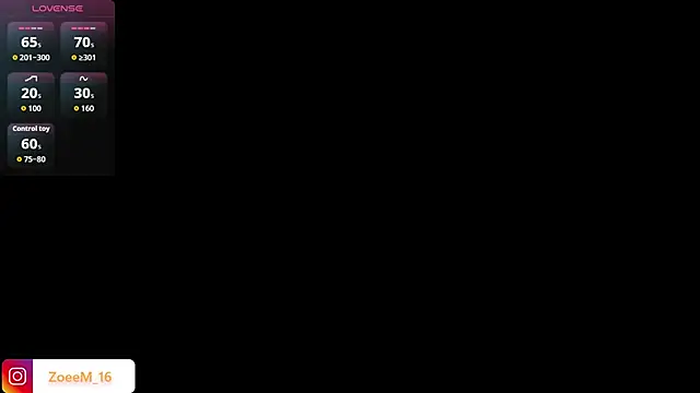 Zoe1 2 online show from April 19, 4:18 pm