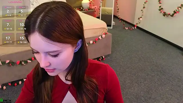 Rina Red online show from February 28, 1:38 am