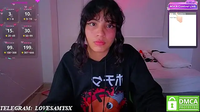 Lovelyamyy online show from April 10, 6:30 am