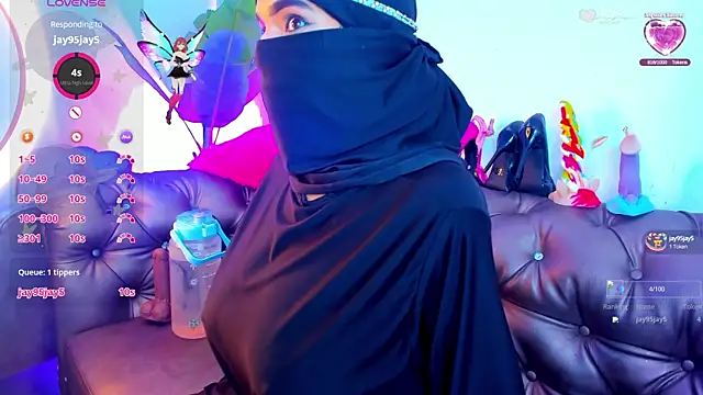 azahara faraah online show from October 1, 7:19 pm