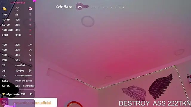 Samantha Rolon online show from October 9, 4:16 am