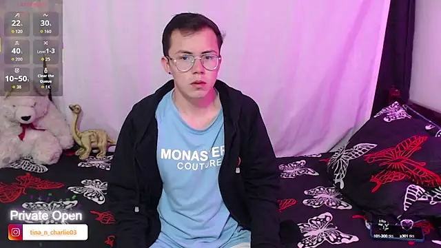 Tina 4 Charlie online show from September 30, 10:43 am