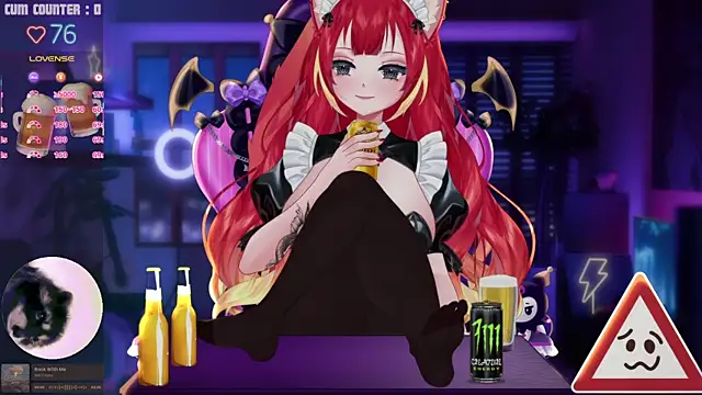 LewdFoxy VT online show from April 18, 6:10 pm