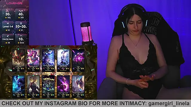 Gamergirl-Linela online show from February 28, 2:00 am