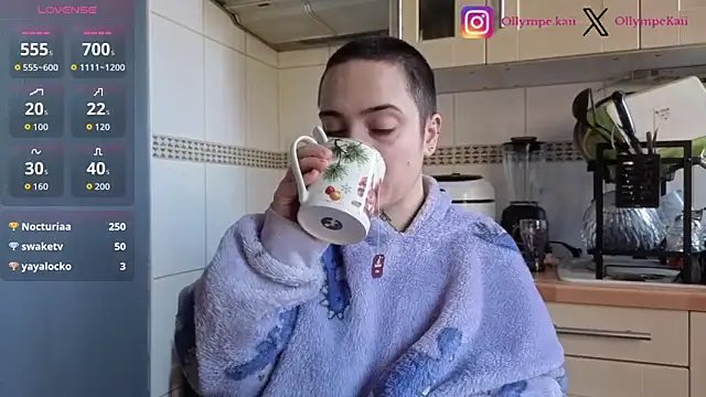 OllympeKaii online show from November 18, 8:15 am