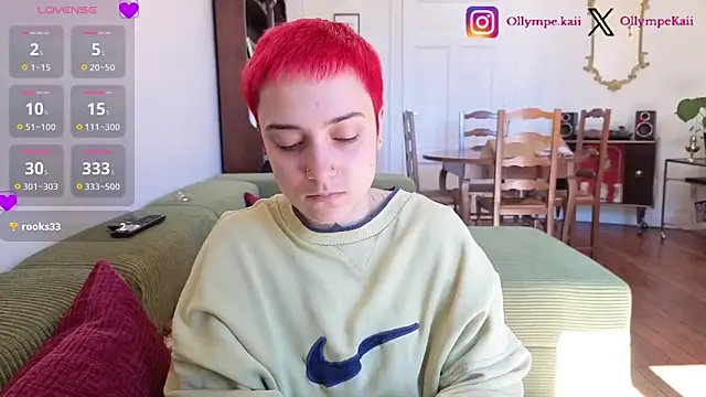 OllympeKaii online show from April 7, 1:13 pm